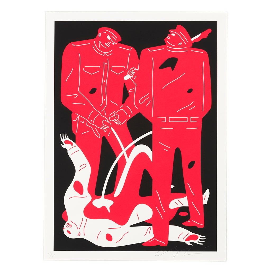 "The Pissers (Black)" by Cleon Peterson