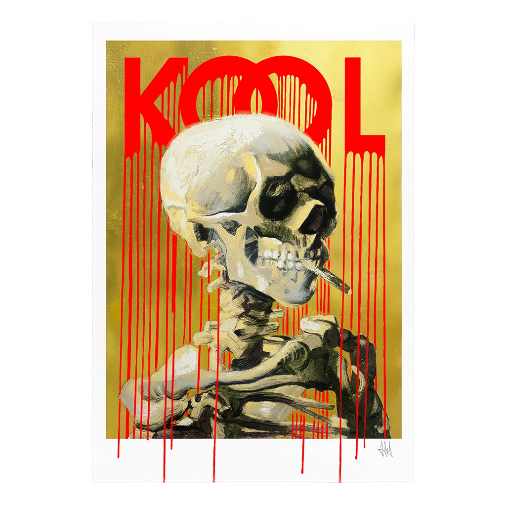 ZEVS "Kool Skull of Skeleton (Gold)"